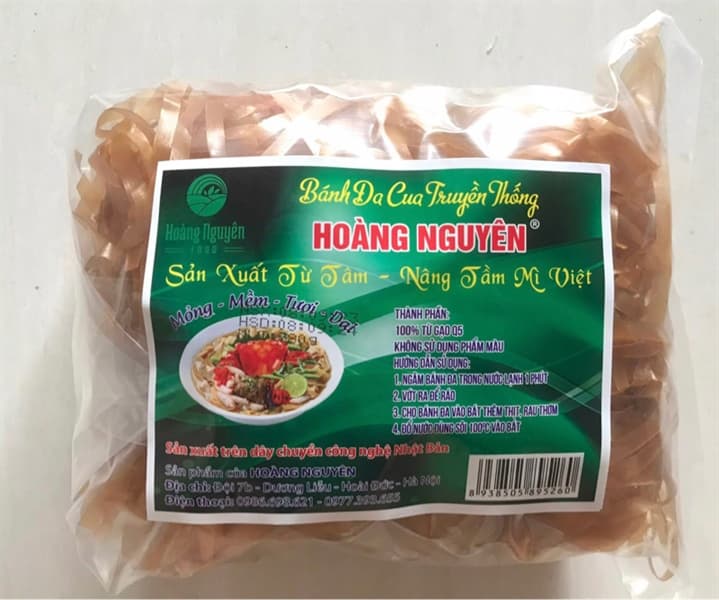 Bánh đa cua 380gr x 30 gói