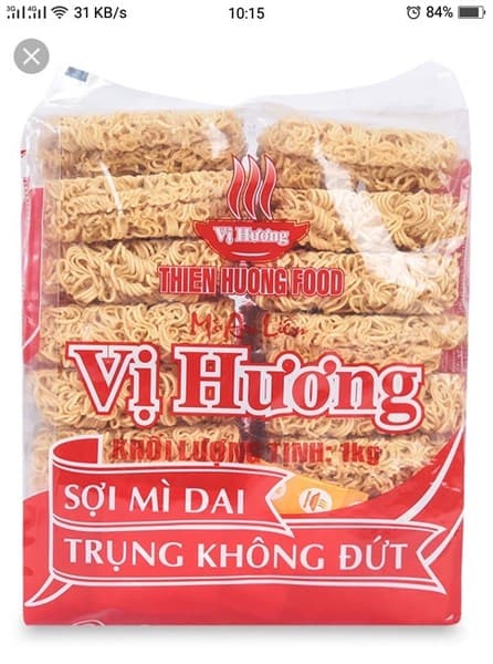 Mì Trần Vị Hương (16 vắt/10kg/thùng)