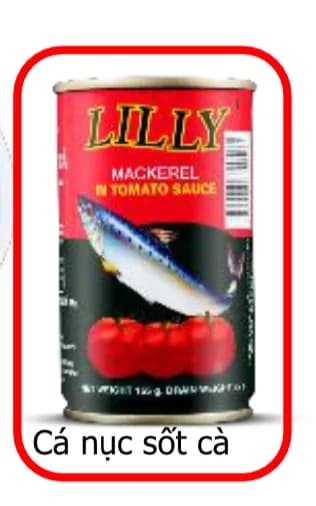 Cá Nục sốt cà Lilly 100 x 155gr