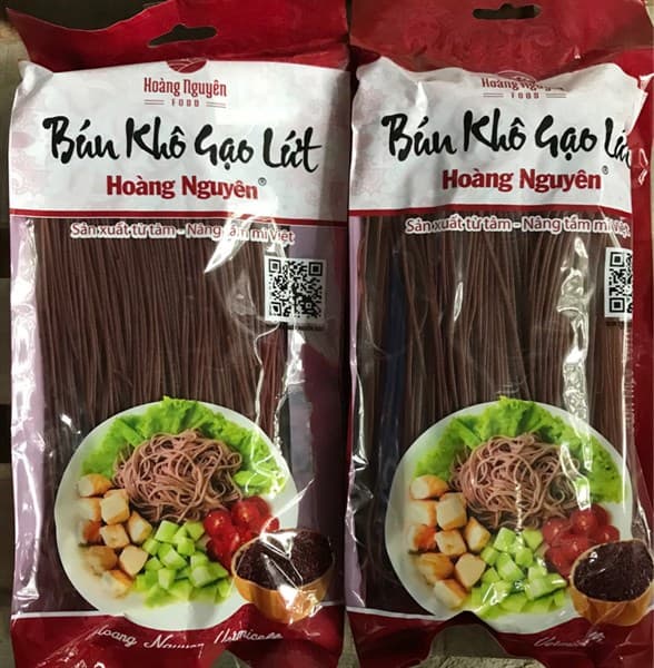 Bún gạo lứt Hoàng Nguyên 400gr * 30 gói