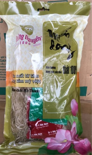 Miến gia vị Nấm hương Hoàng Nguyên 300 gr x 30 gói