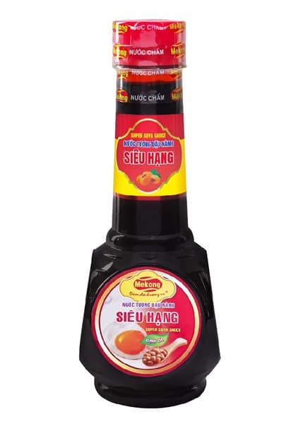 Nước tương Mekong Siêu Hạng 250ml ( 24 chai/4 lốc/thùng )