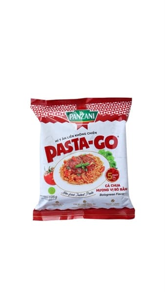 Pasta - Go Mì ý ăn liền không chiên - Cà chua hương vị bò hầm 105gr x 30 gói