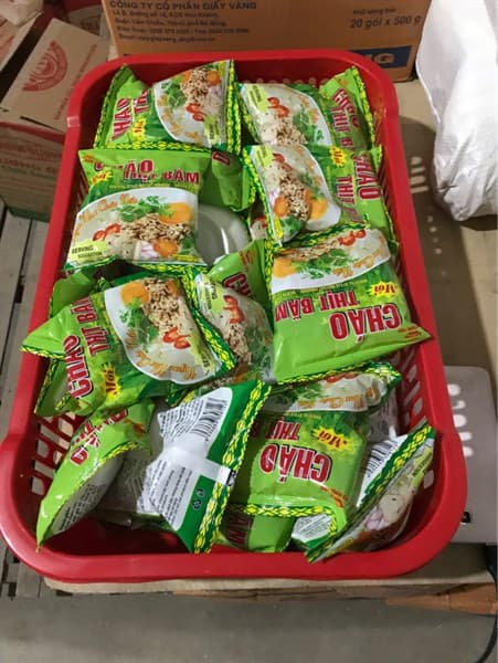 Cháo Rổ Thịt bằm 30