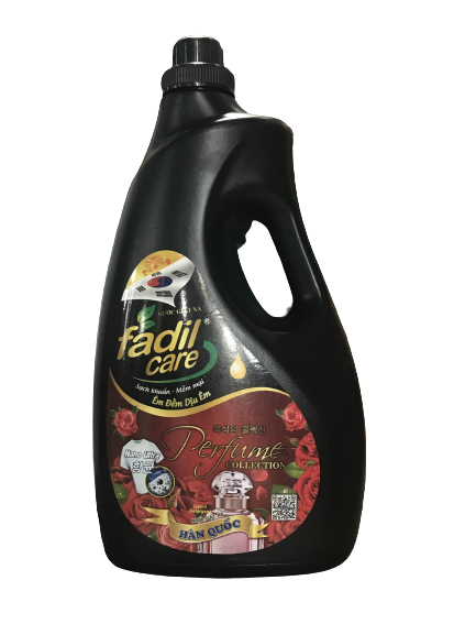 Nước giặt xả 2,6kg hương hoa hồng ( 6 can/thùng )