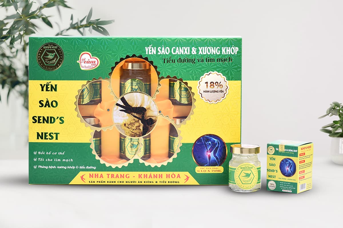 Yến Sào Can xi & Xương khớp ( hộp )