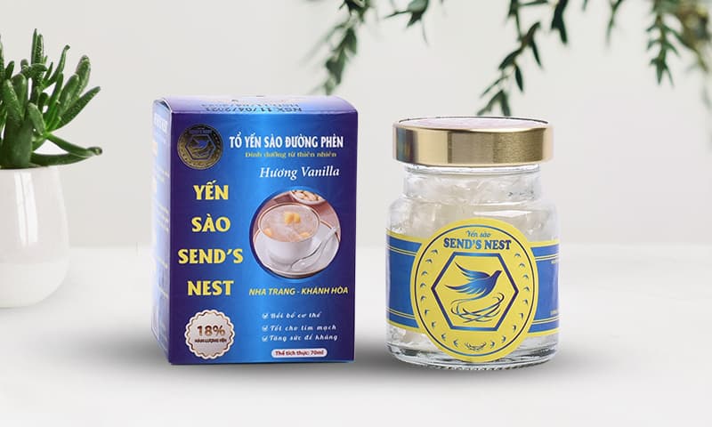 Yến Sào Chưng Đường Phèn Vanilla ( hộp )