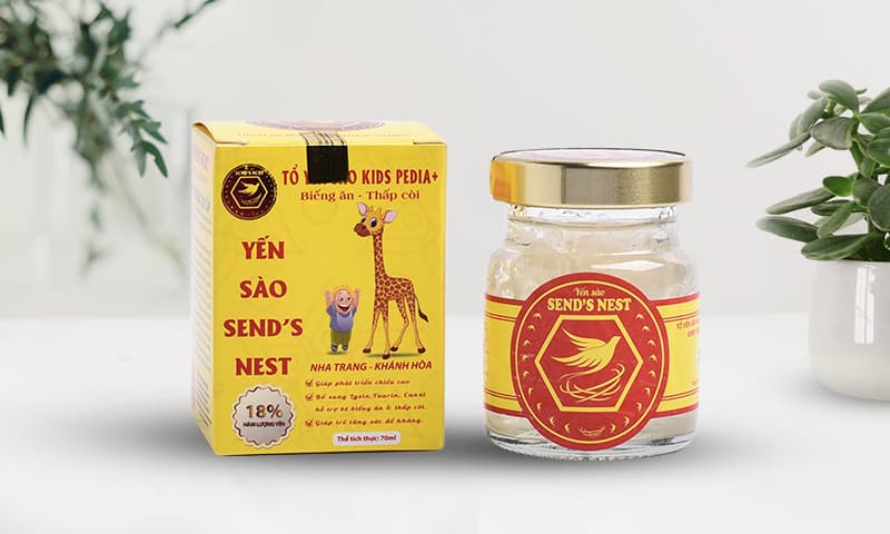 Yến Sào Kids Pedia + Vàng ( lọ )